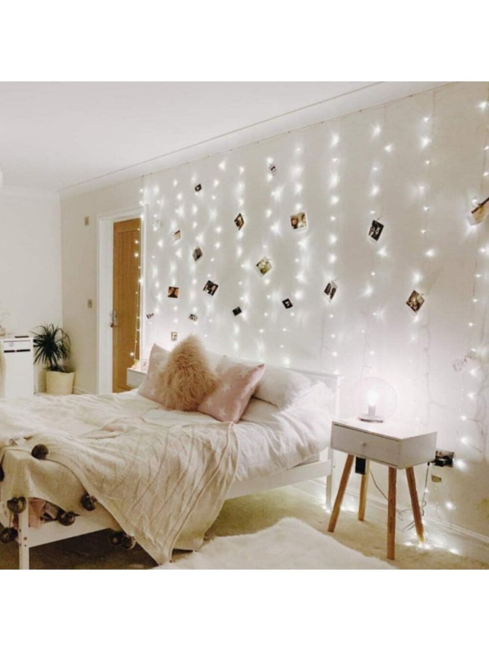 306 LED Cool White Fairy String Lights for Bedroom, Wedding, Patio Decor